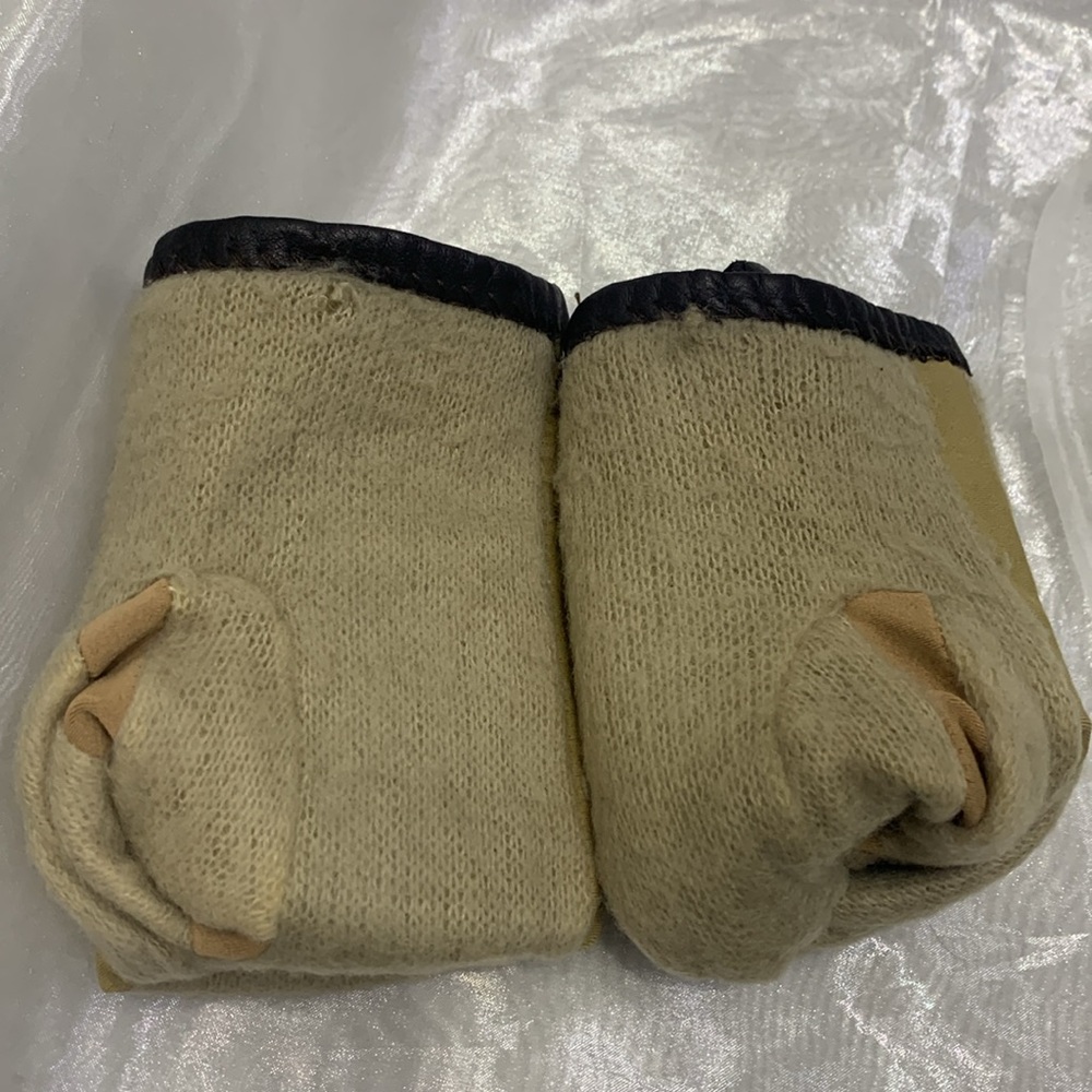 Vintage 90’ Real Leather Winter Gloves - Picture 13 of 13